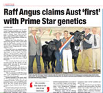 Raff Angus claims Australian 'first' with Prime Star genetics